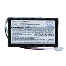 Compatible battery replacement for GE 2023227-001,2023852-029,AMED2250,B11773,CSA24119...