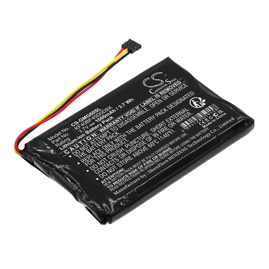 Batteria GPS, navigatore Garmin CS-GMG60SL