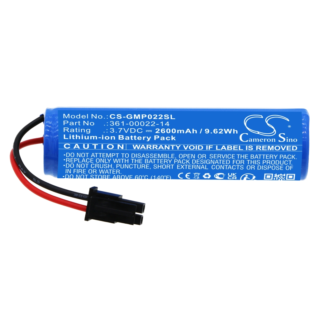 Sostituzione della batteria compatibile per Garmin 361-00022-14