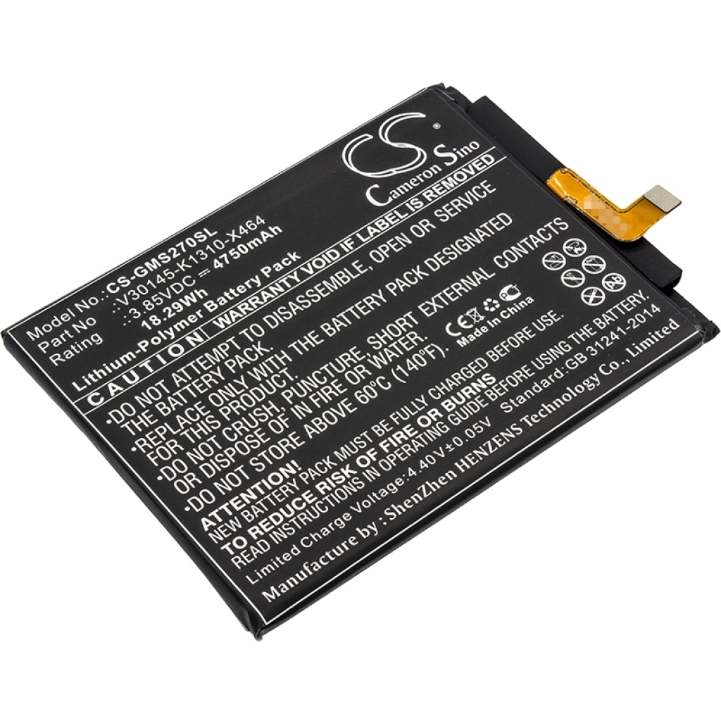 Batteria del telefono cellulare Gigaset GS270 (CS-GMS270SL)