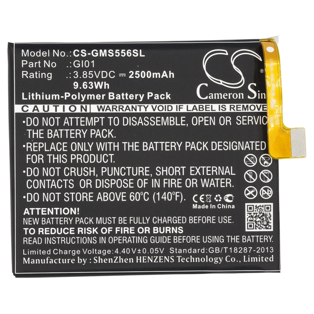 Batteria del telefono cellulare Gigaset Gigaset ME FCB (CS-GMS556SL)