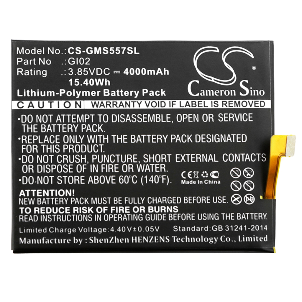 Batterie Sostituisce GI02