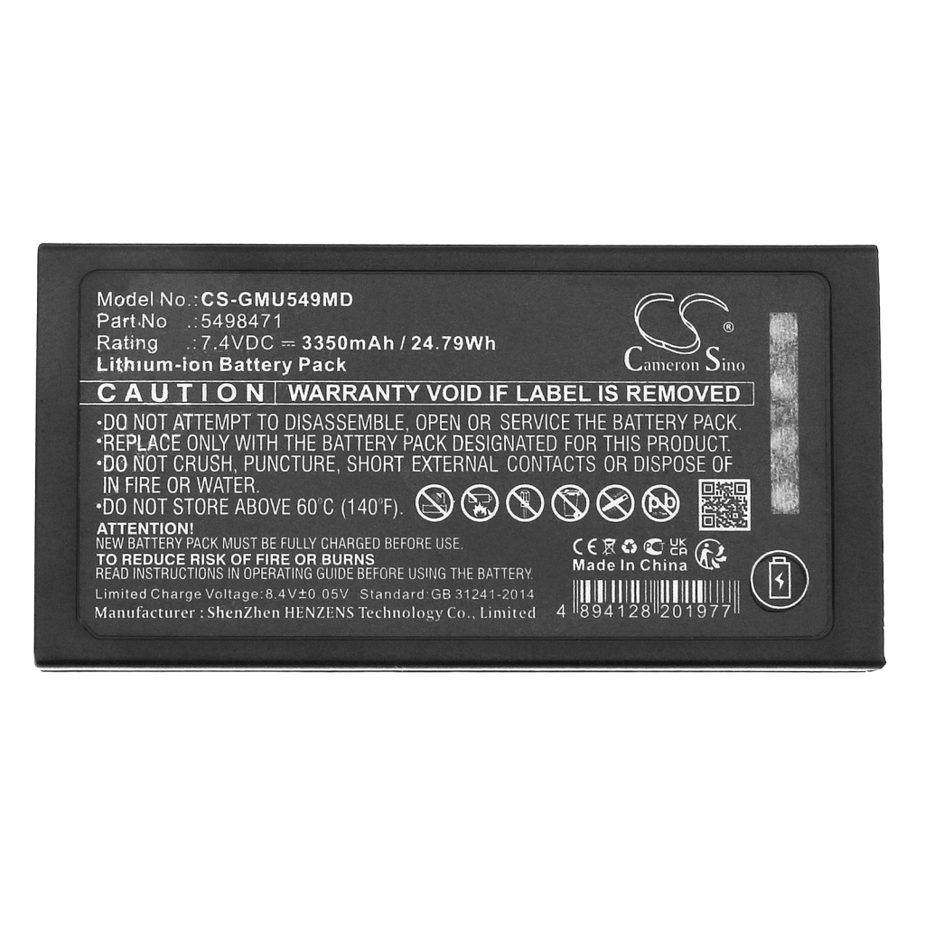 Sostituzione della batteria compatibile per GE 5498471