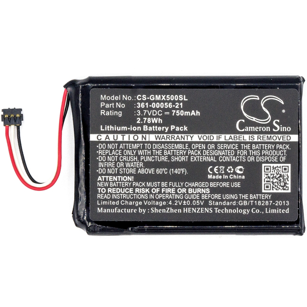 Batteria GPS, navigatore Garmin CS-GMX500SL