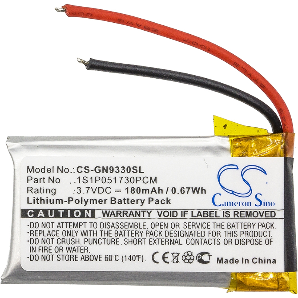 Batteria senza fili dell'auricolare GN CS-GN9330SL