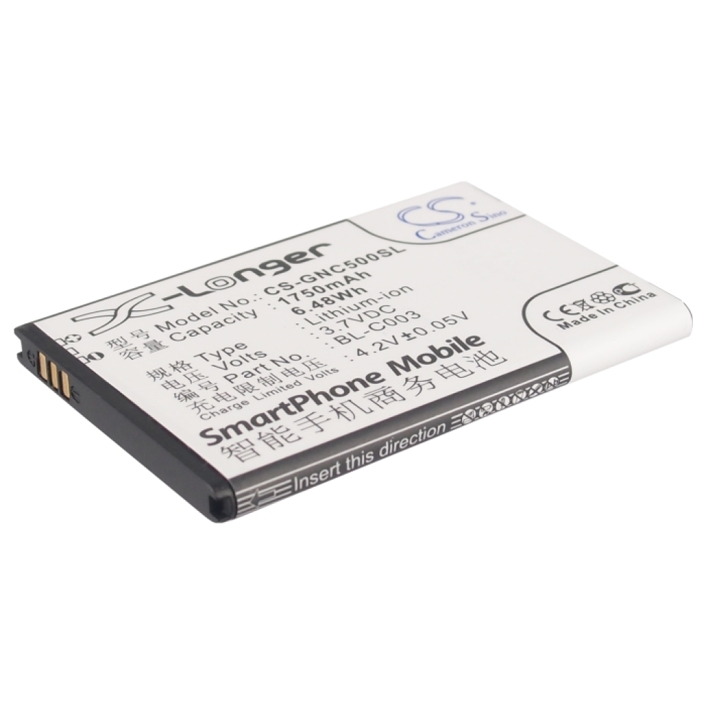 Batteria del telefono cellulare GIONEE CS-GNC500SL