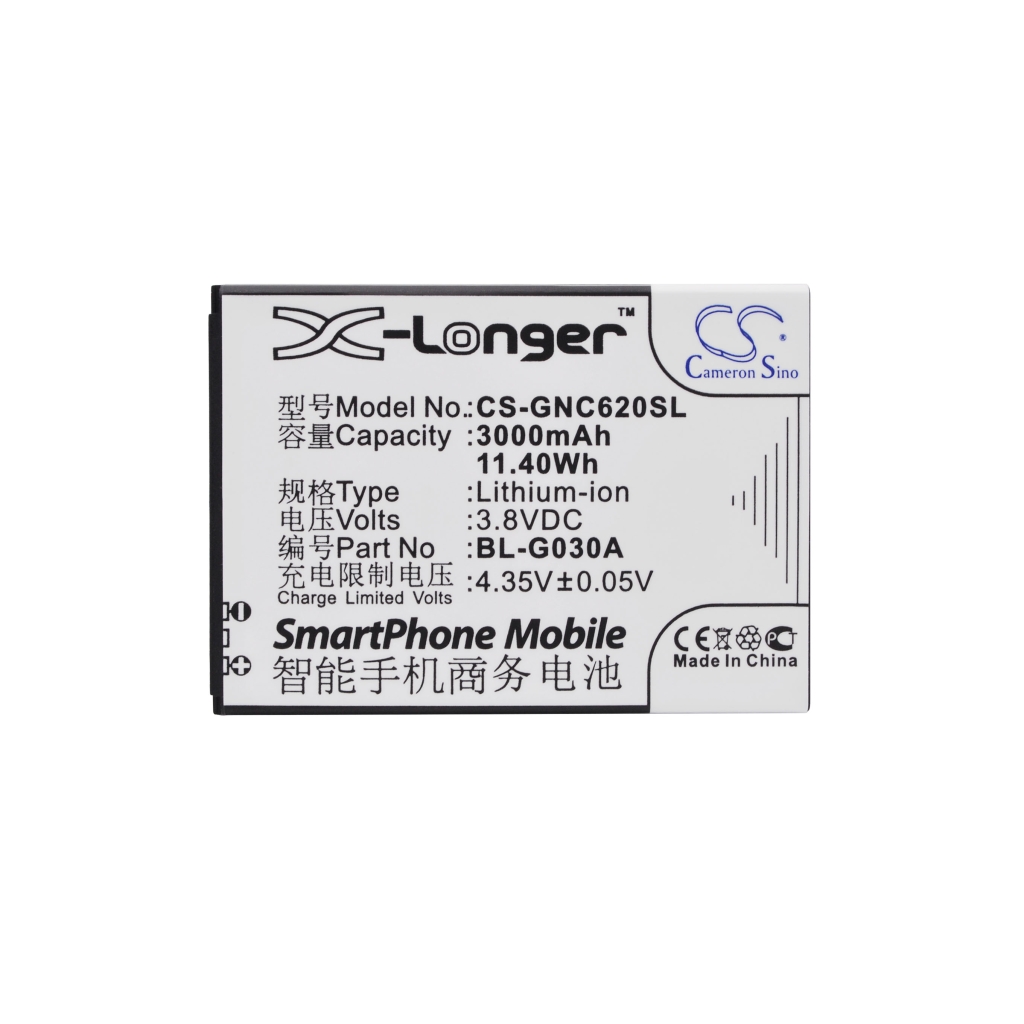 Batteria del telefono cellulare GIONEE C620s