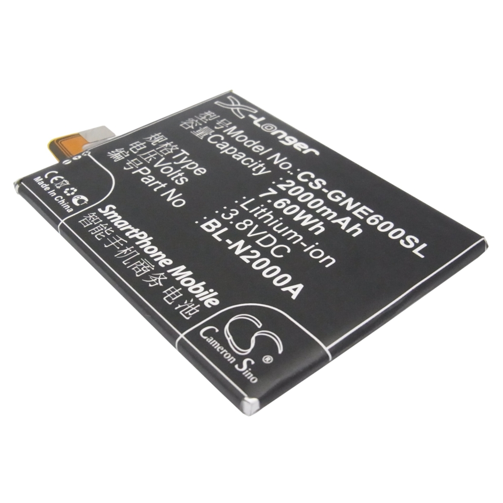 Batteria del telefono cellulare GIONEE E6 (CS-GNE600SL)