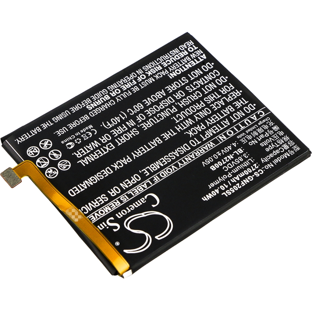 Batteria del telefono cellulare GIONEE F205 (CS-GNF205SL)