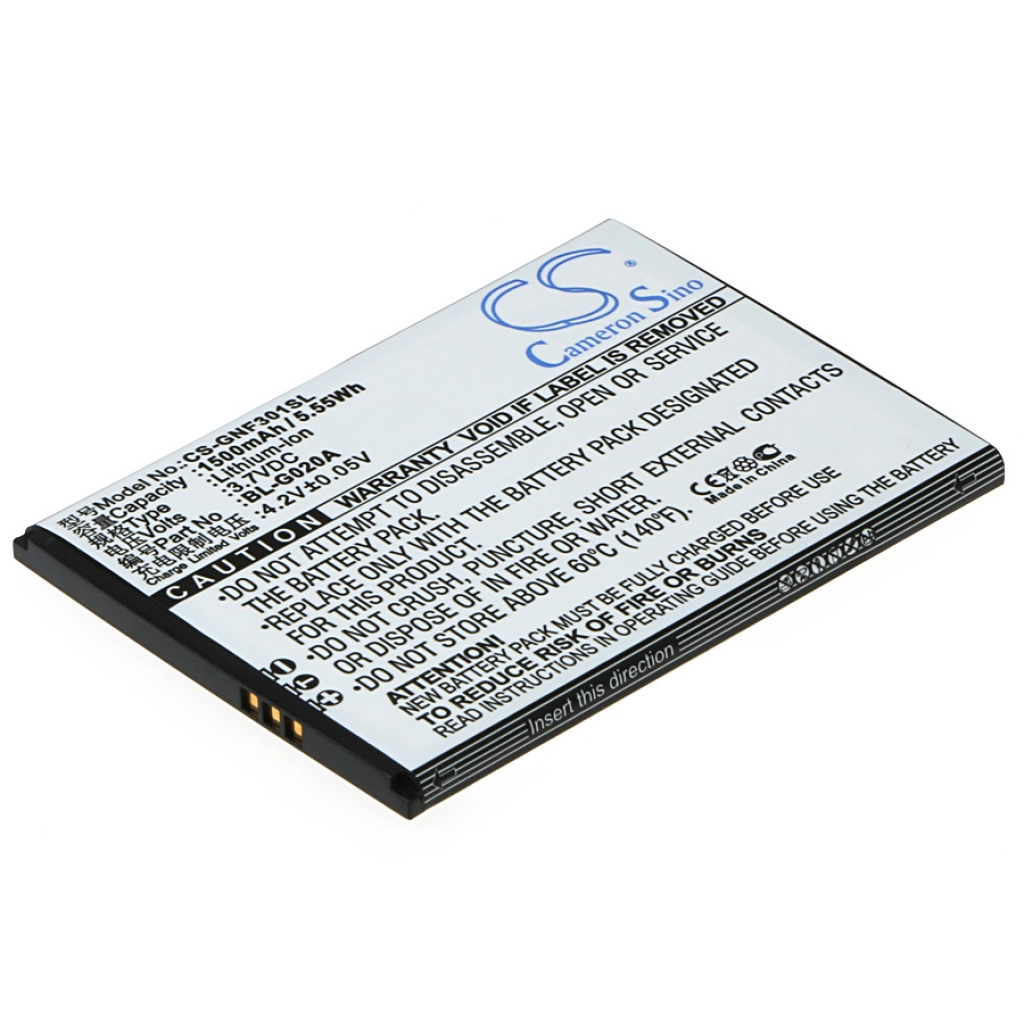 Batteria del telefono cellulare GIONEE F301 (CS-GNF301SL)