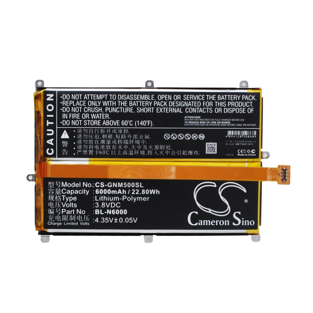 Batteria del telefono cellulare GIONEE CS-GNM500SL