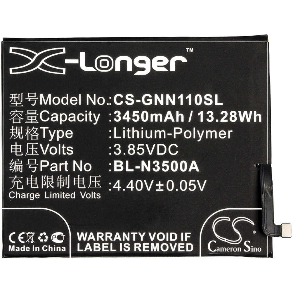 Sostituzione della batteria compatibile per GIONEE BL-N3500A