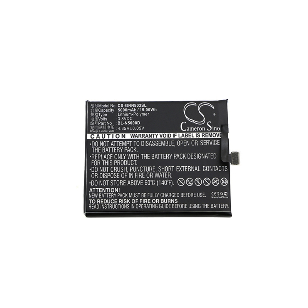 Batteria del telefono cellulare GIONEE GN8003 (CS-GNN803SL)