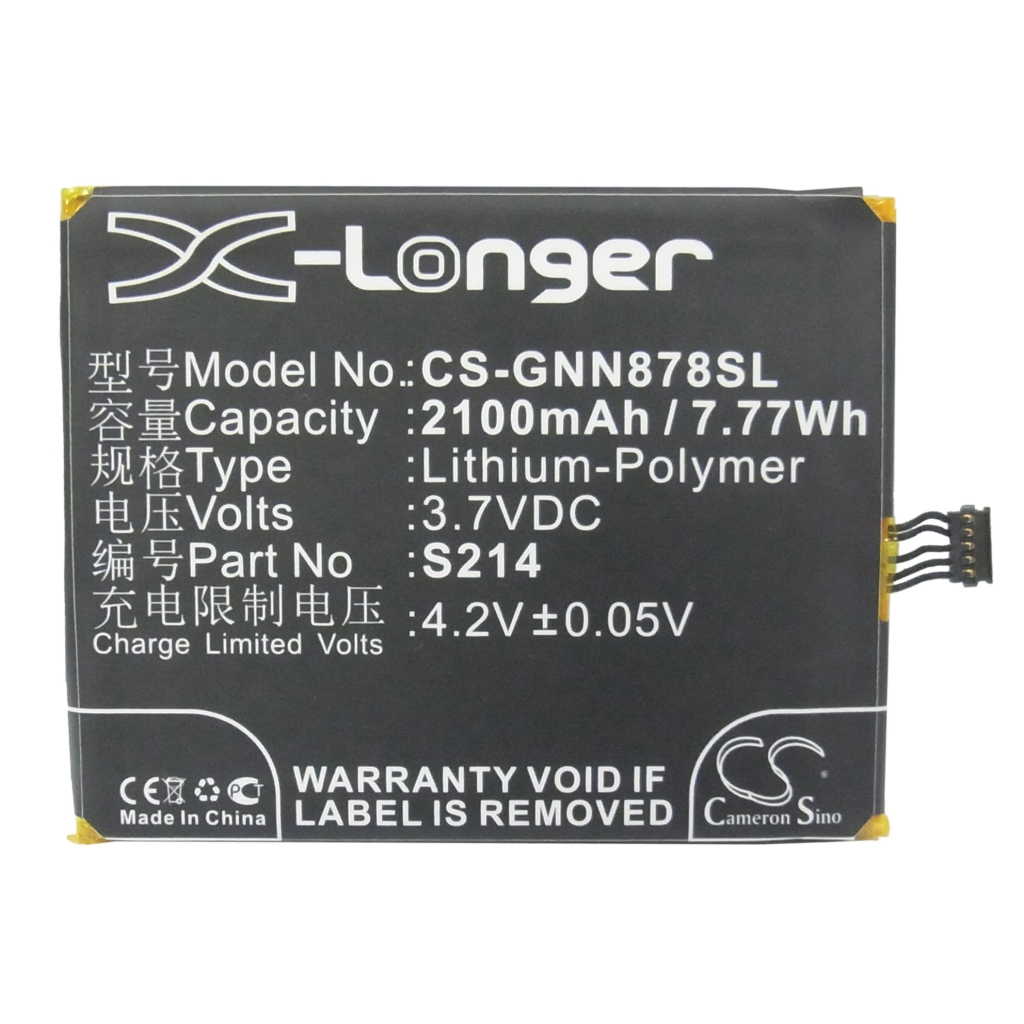 Batteria del telefono cellulare GIONEE GN878