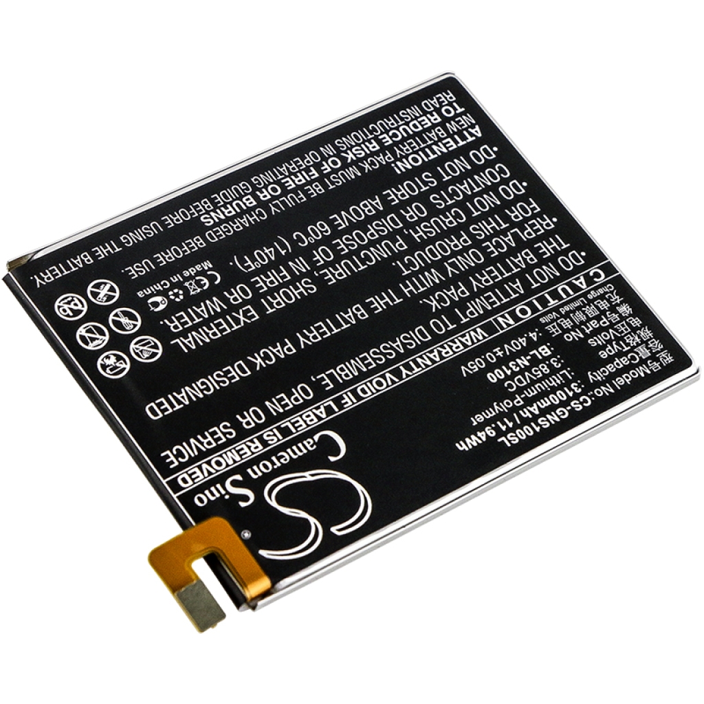 Batteria del telefono cellulare GIONEE Elife S10C (CS-GNS100SL)