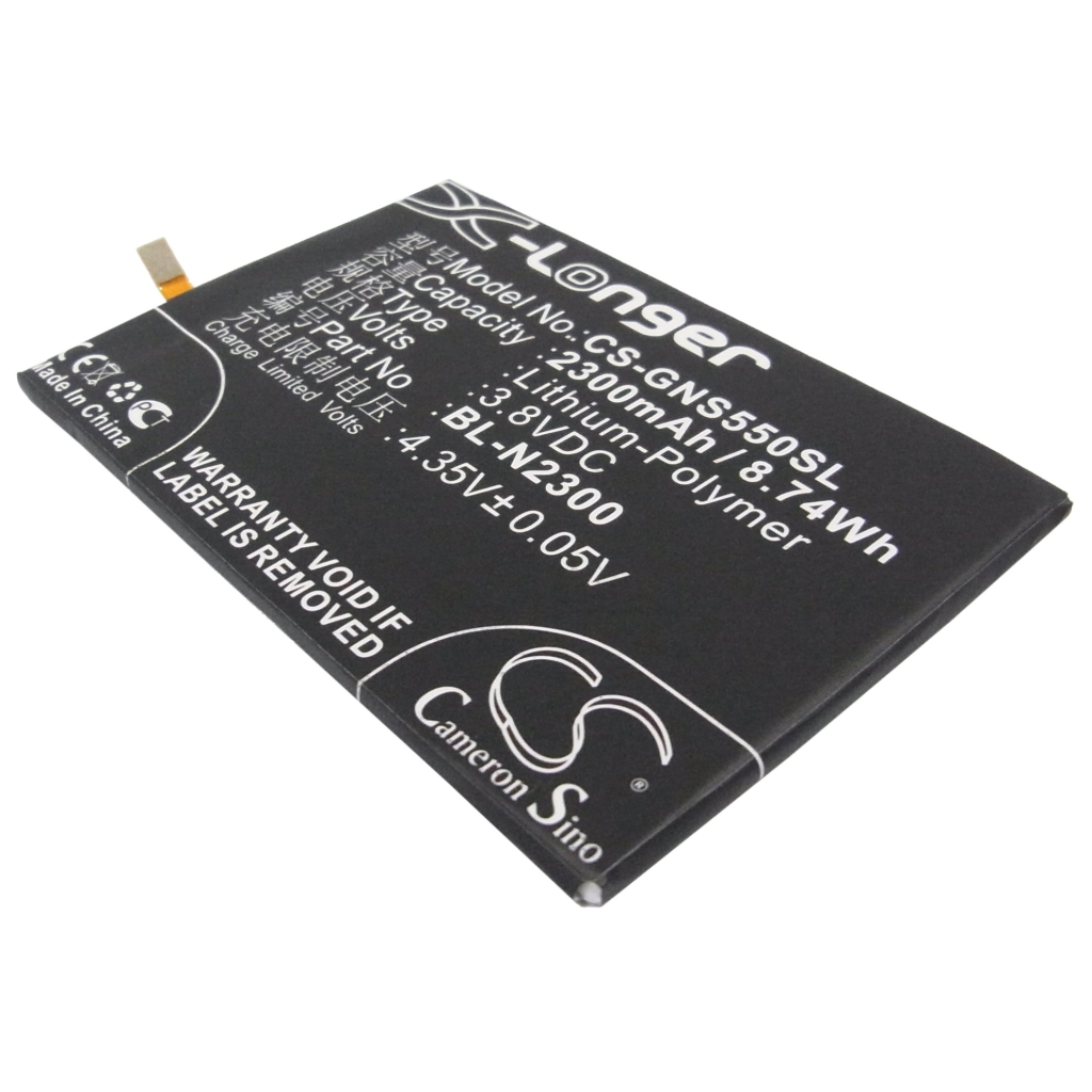 Batteria del telefono cellulare GIONEE GN9000 (CS-GNS550SL)