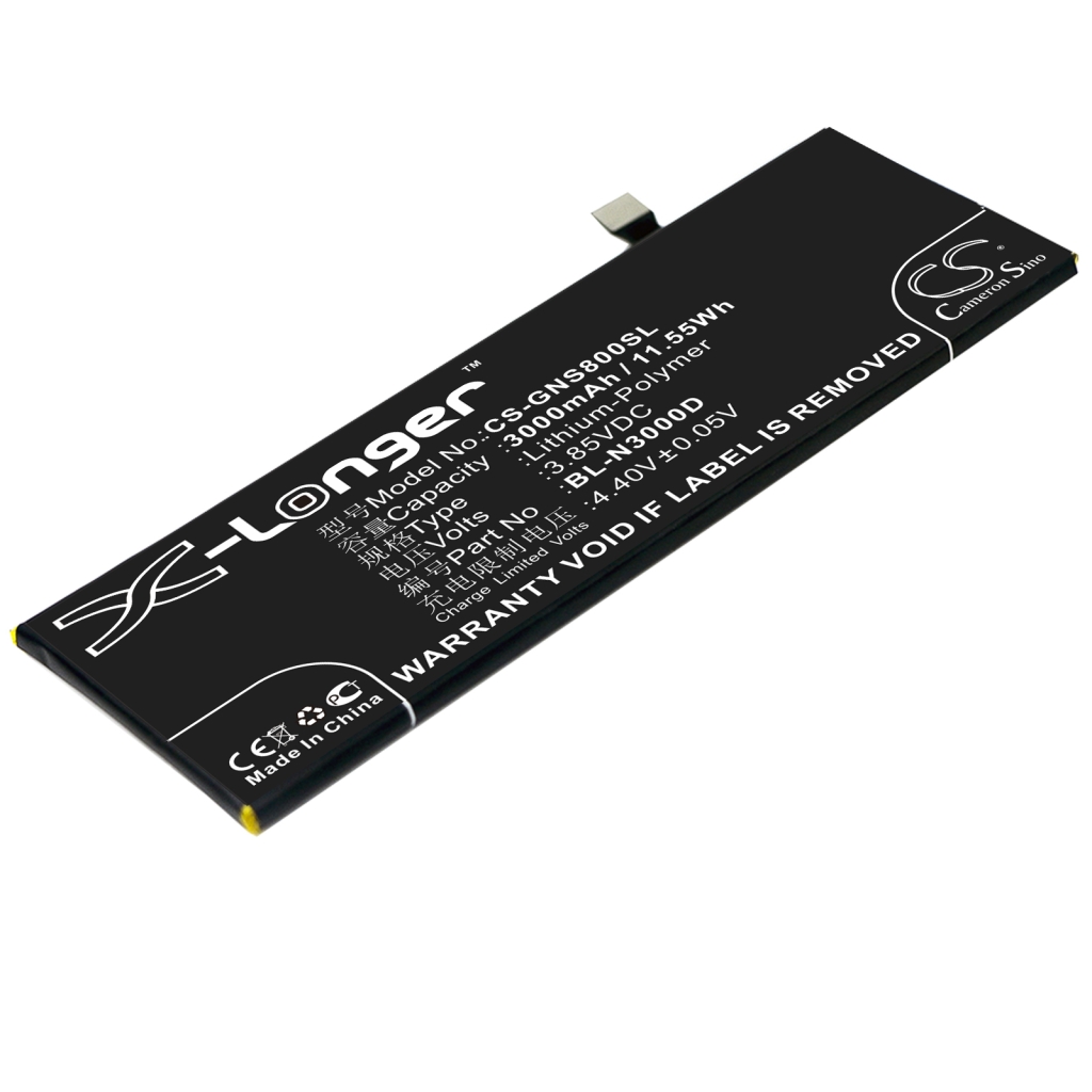 Batteria del telefono cellulare GIONEE GN9011 (CS-GNS800SL)