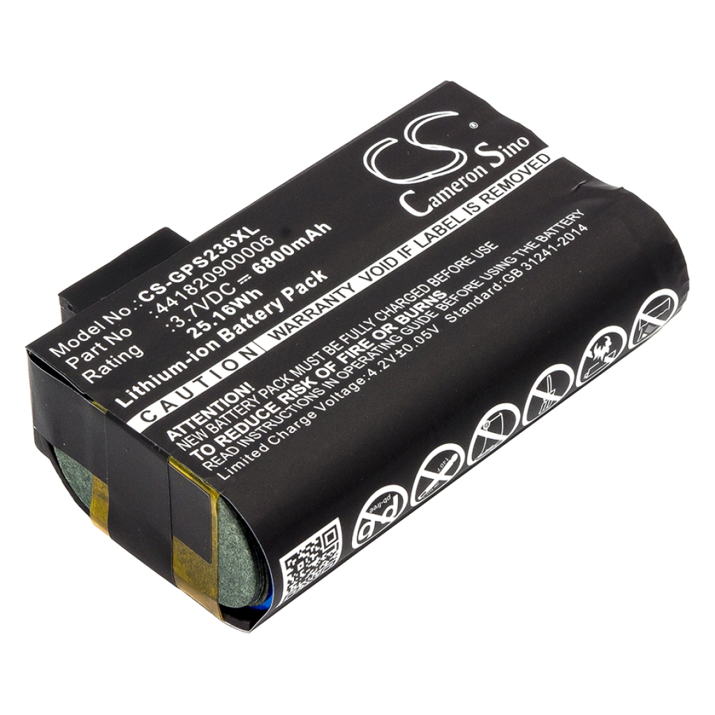 Sostituzione della batteria compatibile per Getac 441820900006,60991