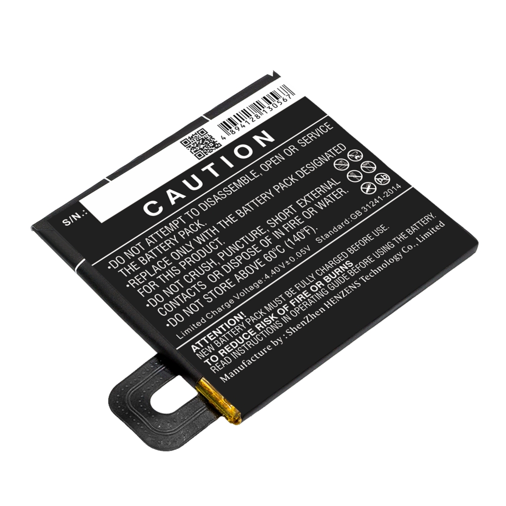 Batteria del telefono cellulare Google G011A (CS-GPW220SL)