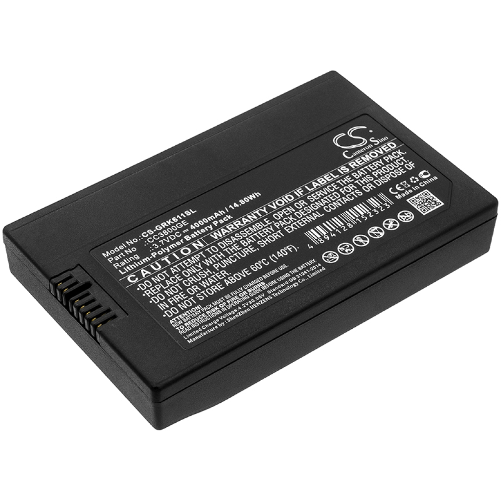 Batteria per elettroutensili Ge DPI 612 Flex (CS-GRK611SL)