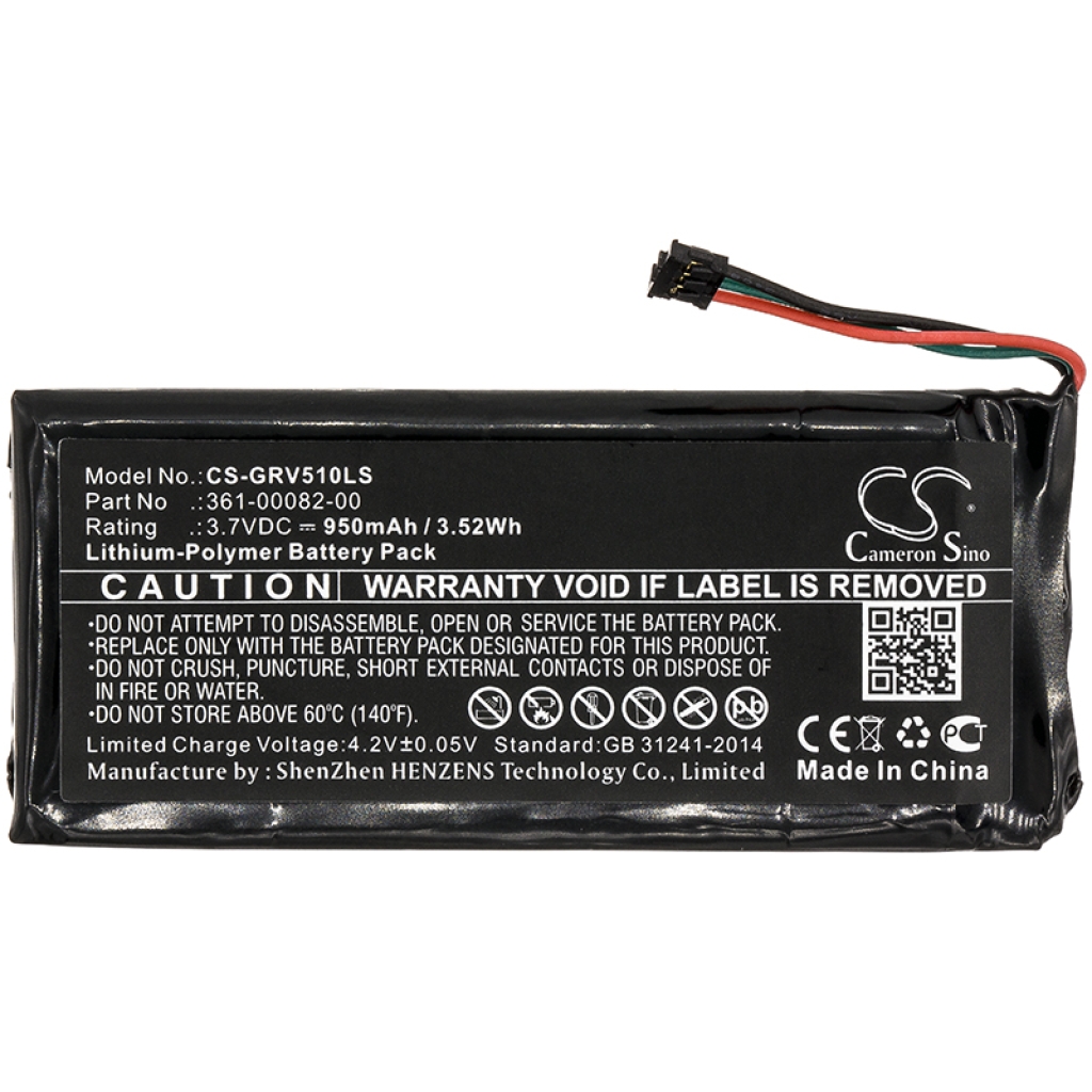 Sostituzione della batteria compatibile per Garmin 361-00082-00