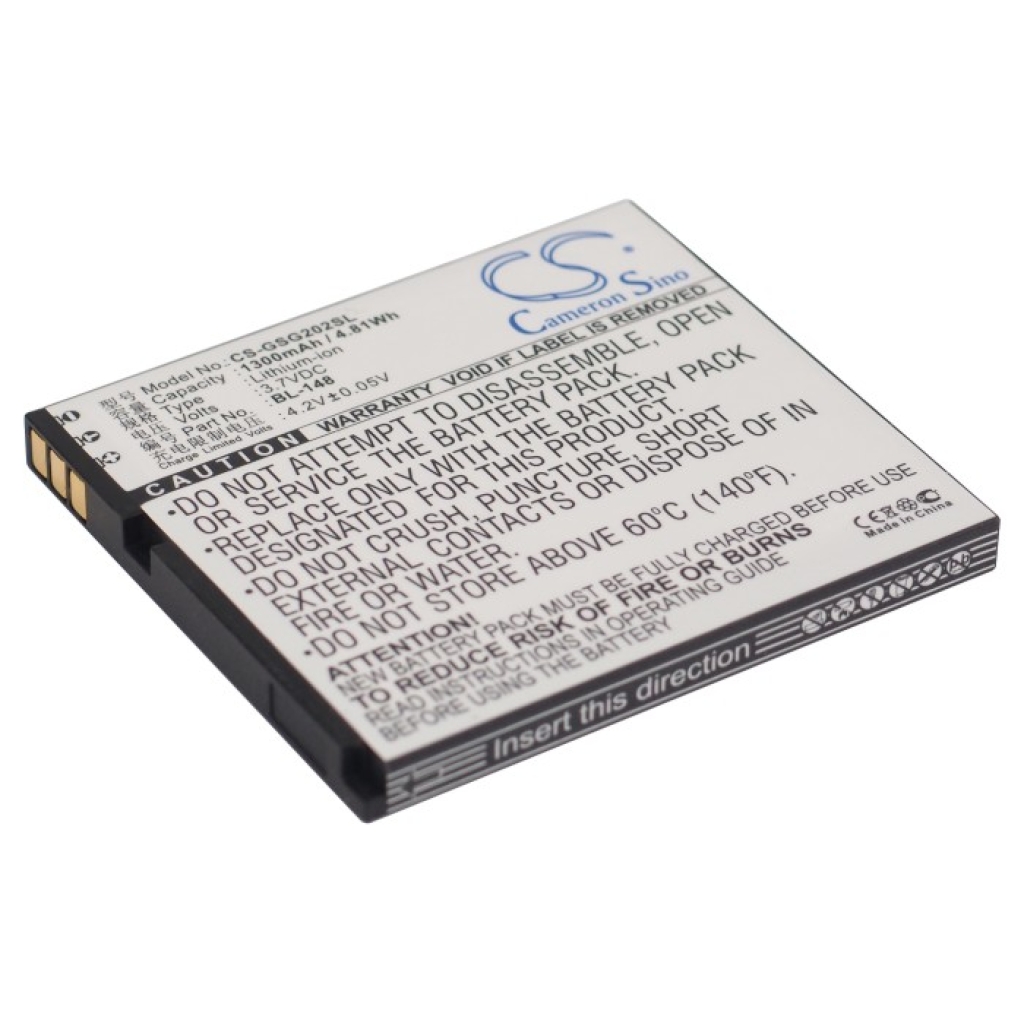 Batteria del telefono cellulare GSmart GS202 (CS-GSG202SL)