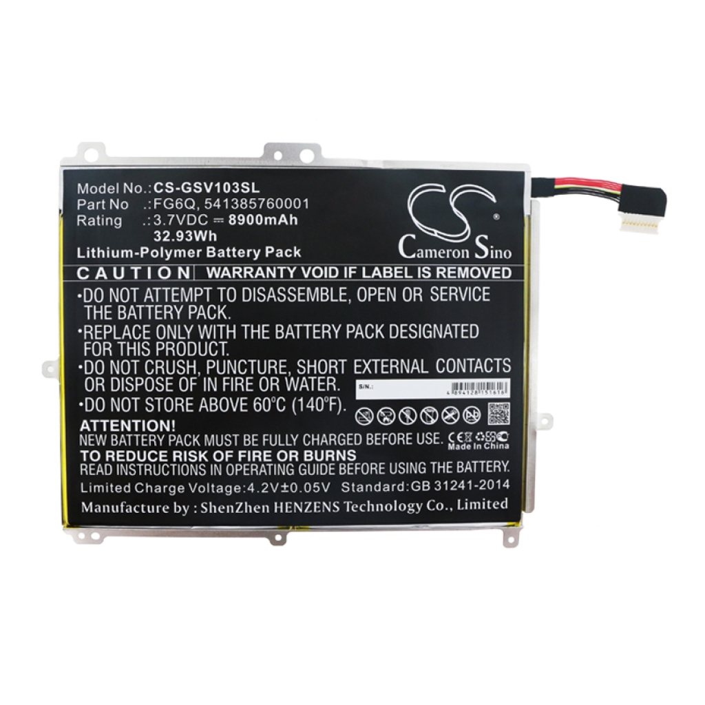 Batterie Sostituisce FG6Q