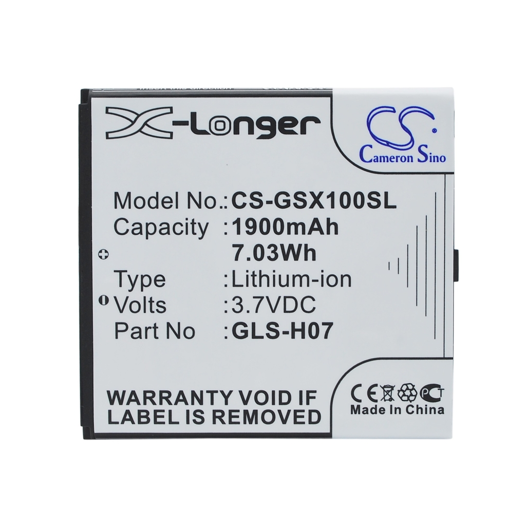 Batterie Sostituisce GLS-H07