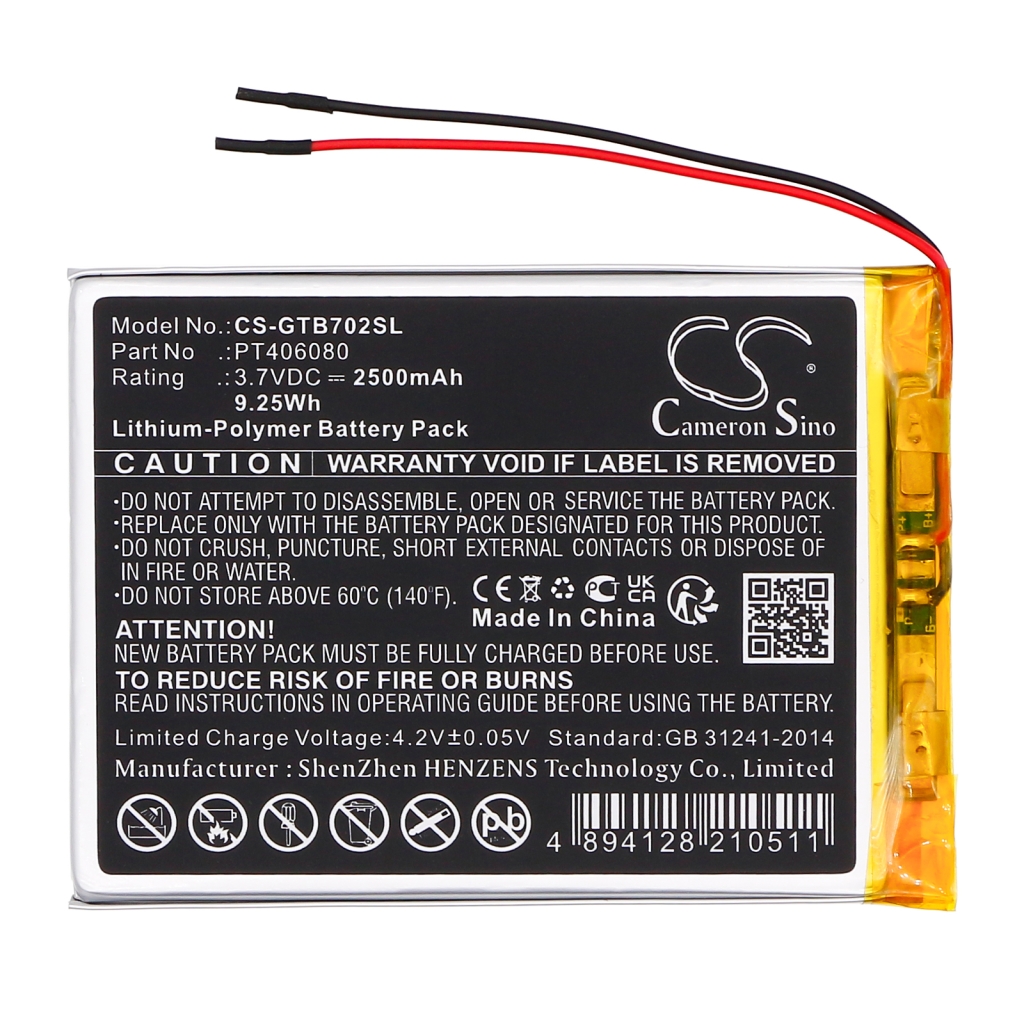 Battery Replaces PT406080