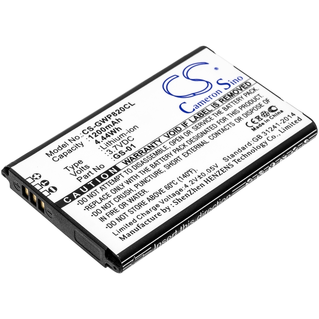 Batterie Sostituisce GS-01