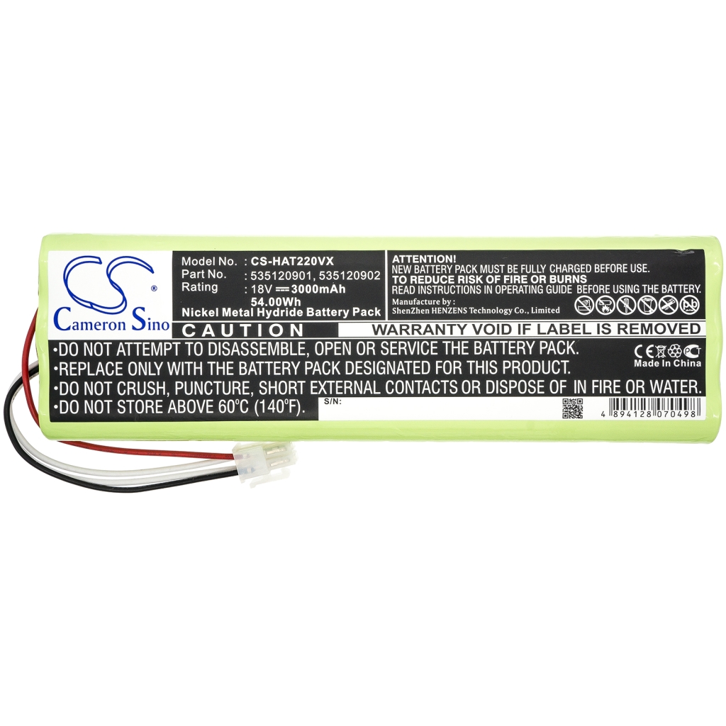 Batterie Sostituisce 5400596-02