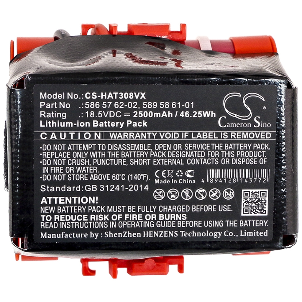 Batterie Sostituisce 589 58 61-01