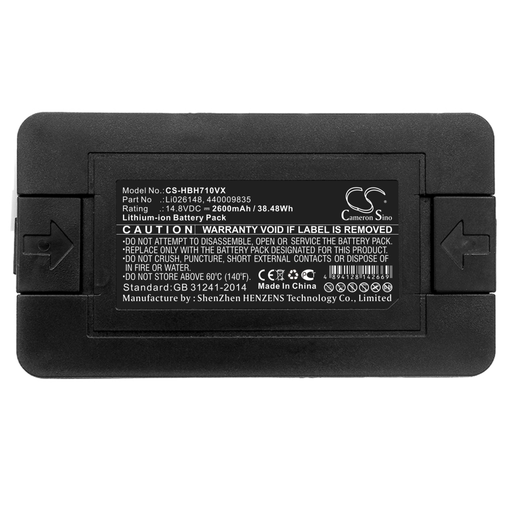 Batterie Sostituisce LI-025144-BYD