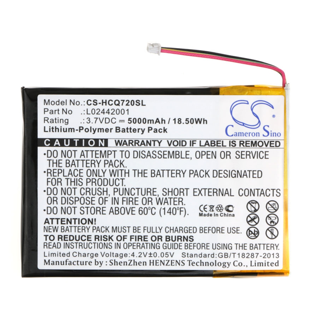 Sostituzione della batteria compatibile per HP L02442001