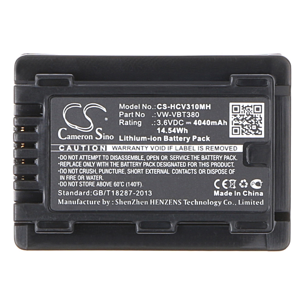 Batteria della fotocamera Panasonic HC-W850EB