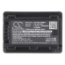 Batteria della fotocamera Panasonic HC-727EB