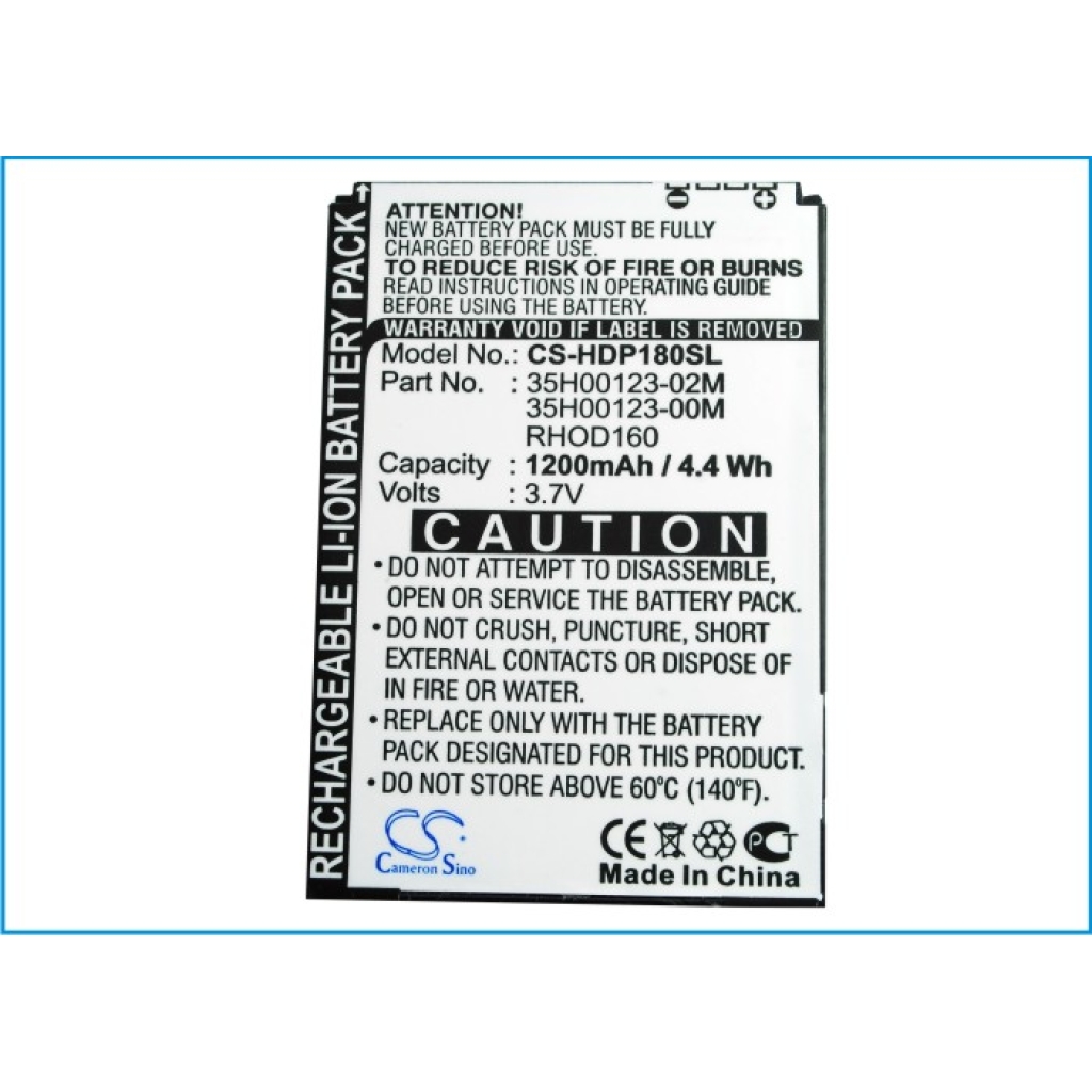 Battery Replaces 35H00123-03M