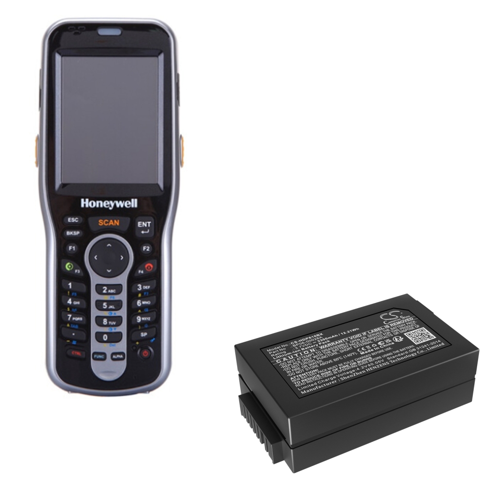 Codice a barre, batteria dello scanner Honeywell ScanPal 5100