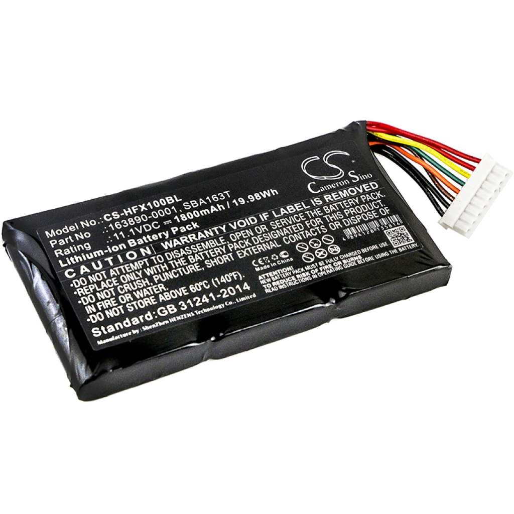 Batterie Sostituisce 163890-0001