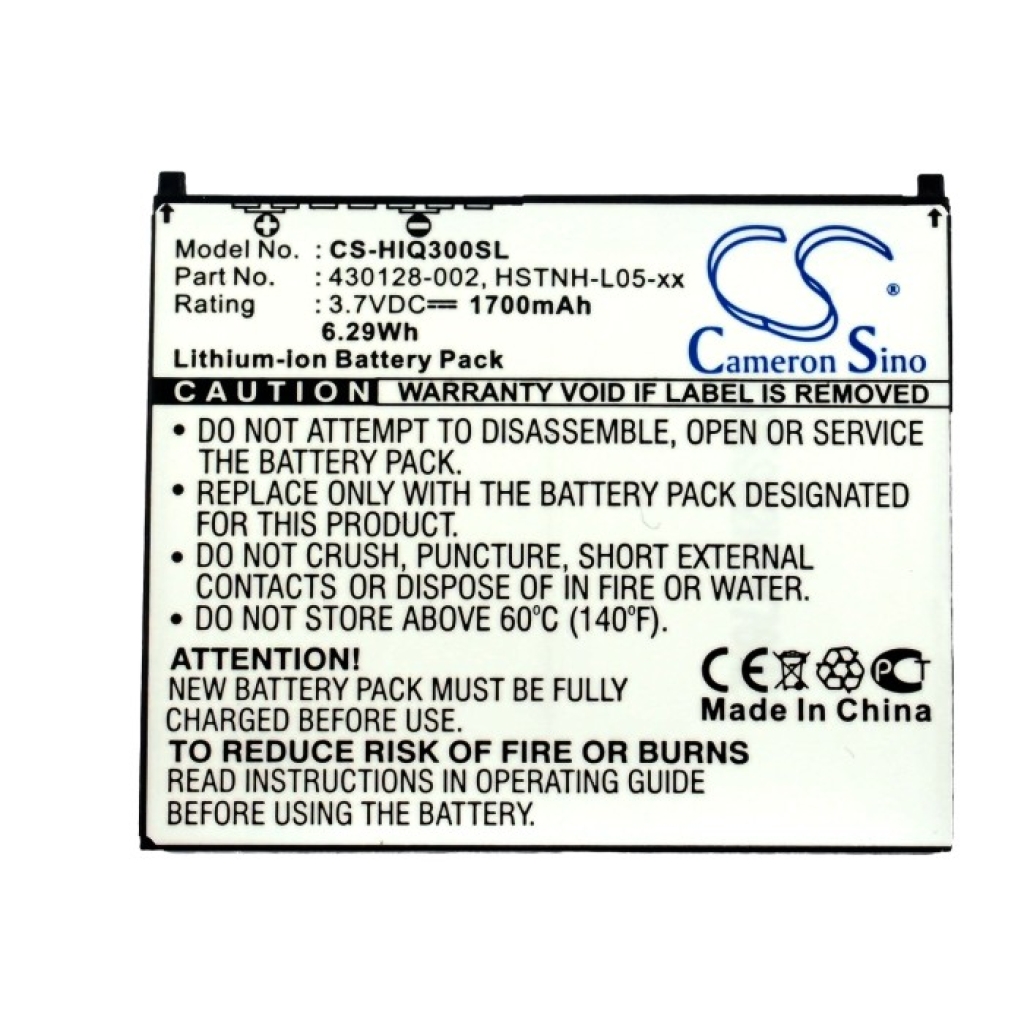 Batterie Sostituisce 430128-002