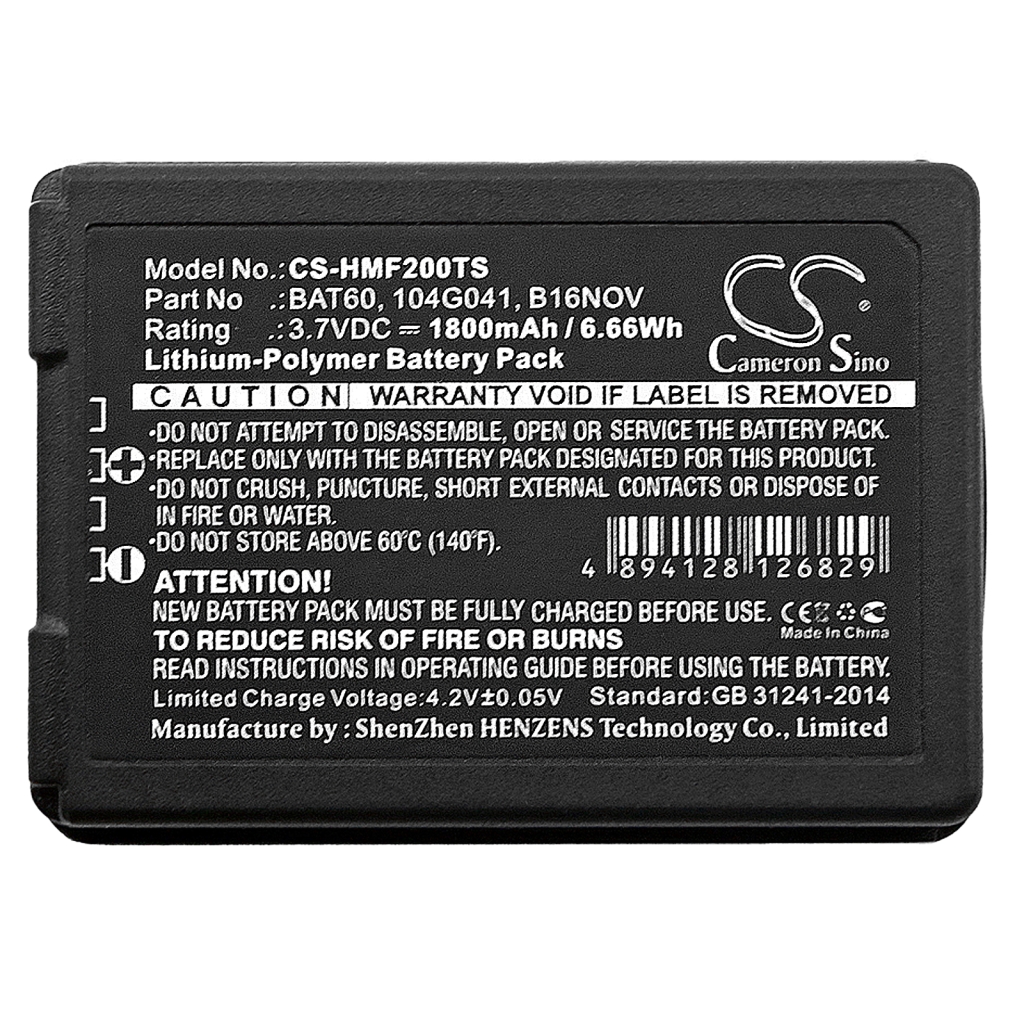 Batterie Sostituisce 104G041