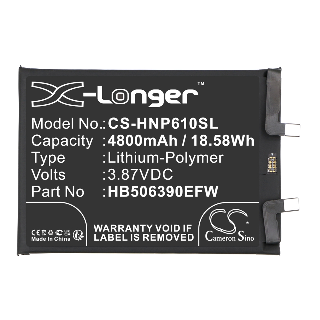 Batteria del telefono cellulare Honor CS-HNP610SL