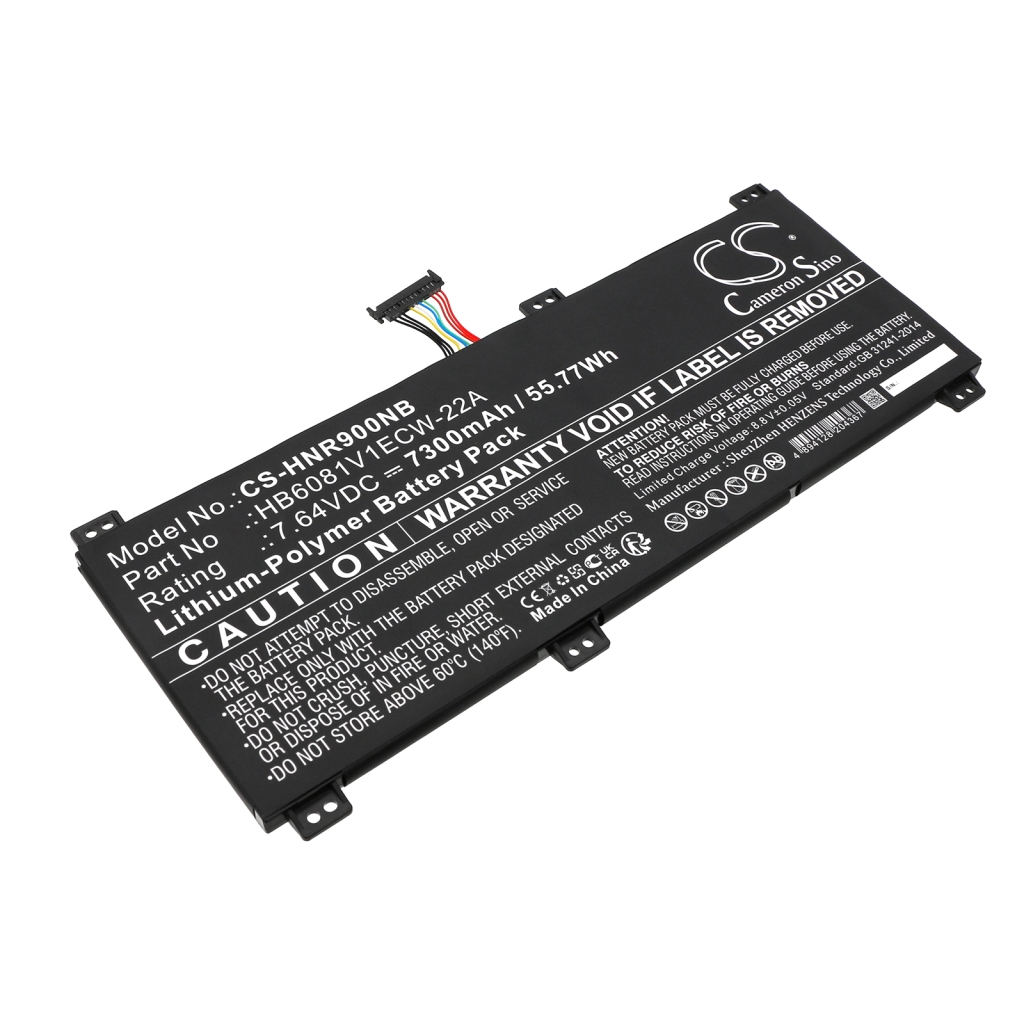 Batterie Sostituisce HB6081V1ECW-22A