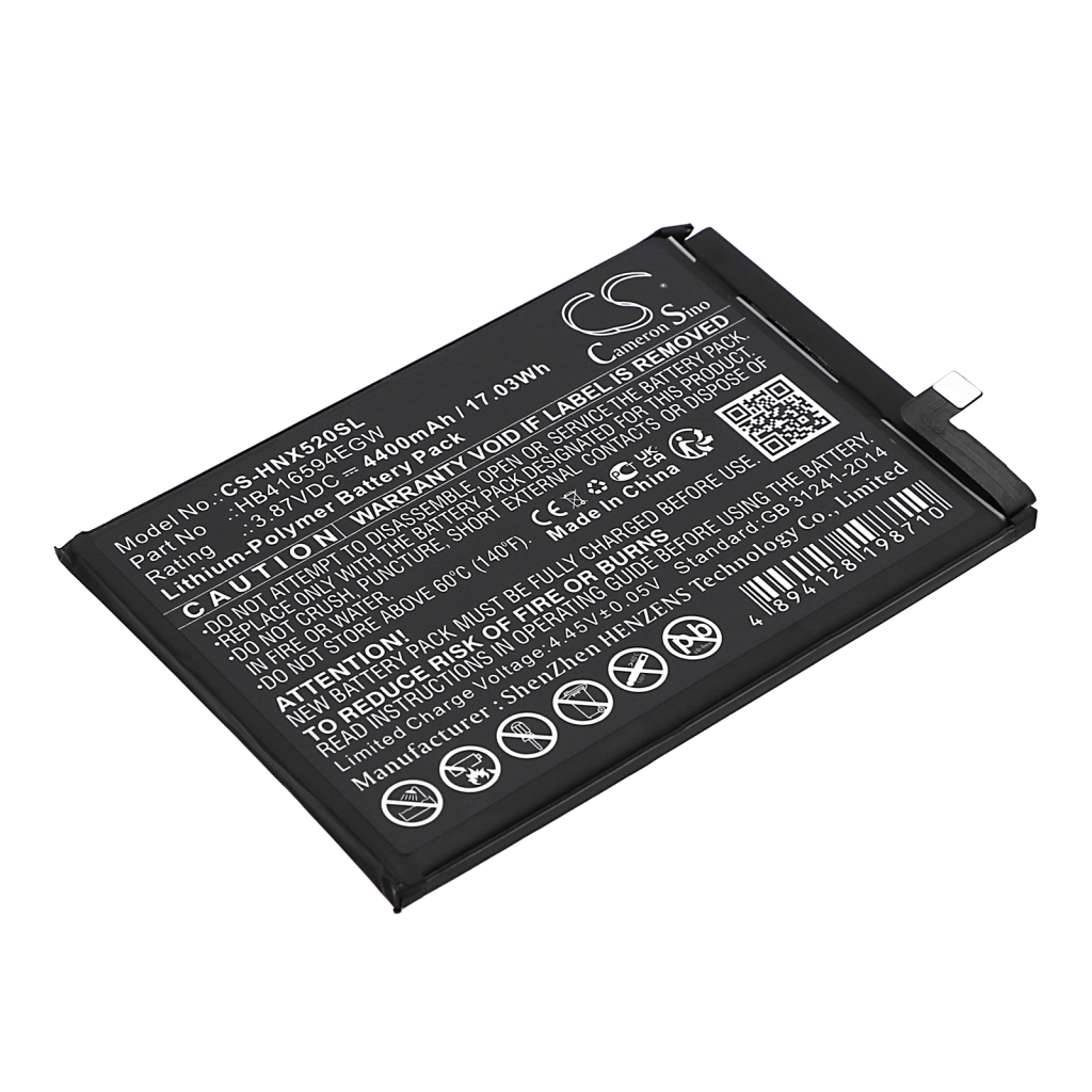 Batteria del telefono cellulare Honor X50i 5G (CS-HNX520SL)