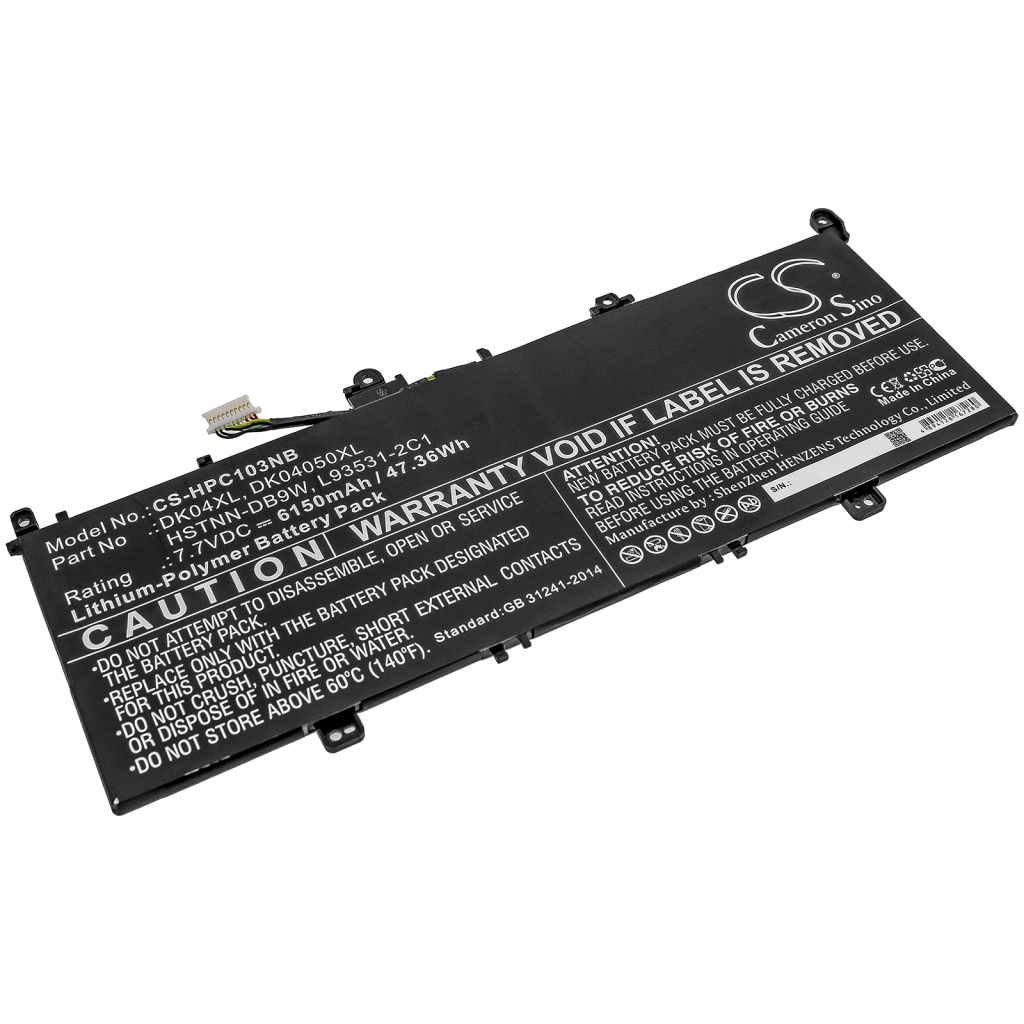 Notebook battery HP CS-HPC103NB