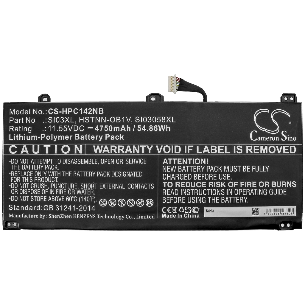 Battery Replaces SI03XL