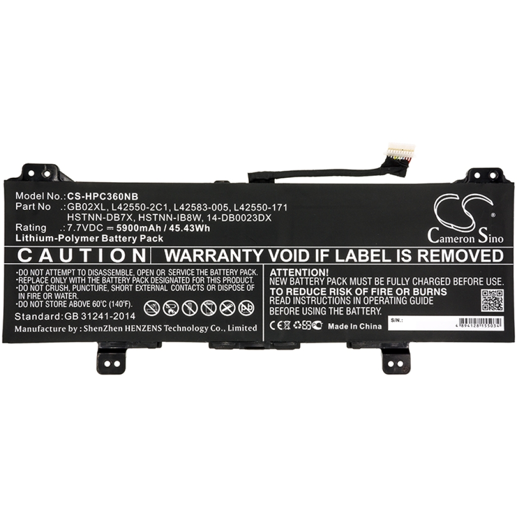 Battery Replaces GB02XL