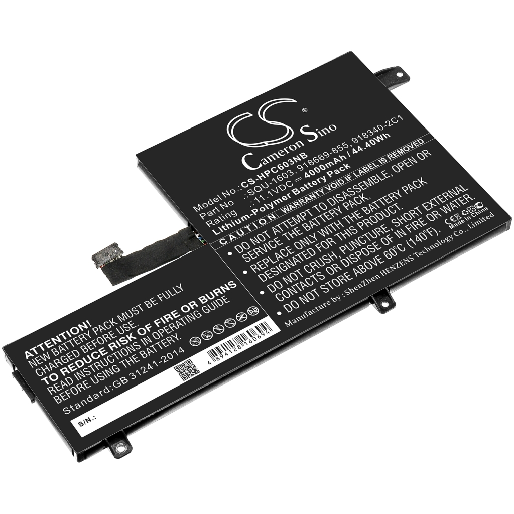 Battery Replaces 918669-855