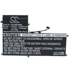 Sostituzione della batteria compatibile per HP 2ICP4-74/120,2ICP4-75/121,72558-005,728250-121,728250-1C1...