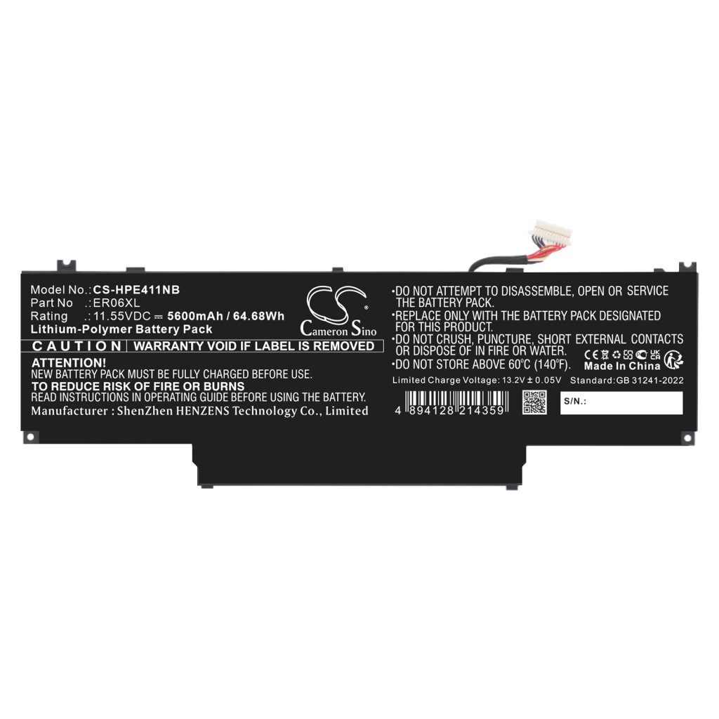 Battery Replaces ER06XL